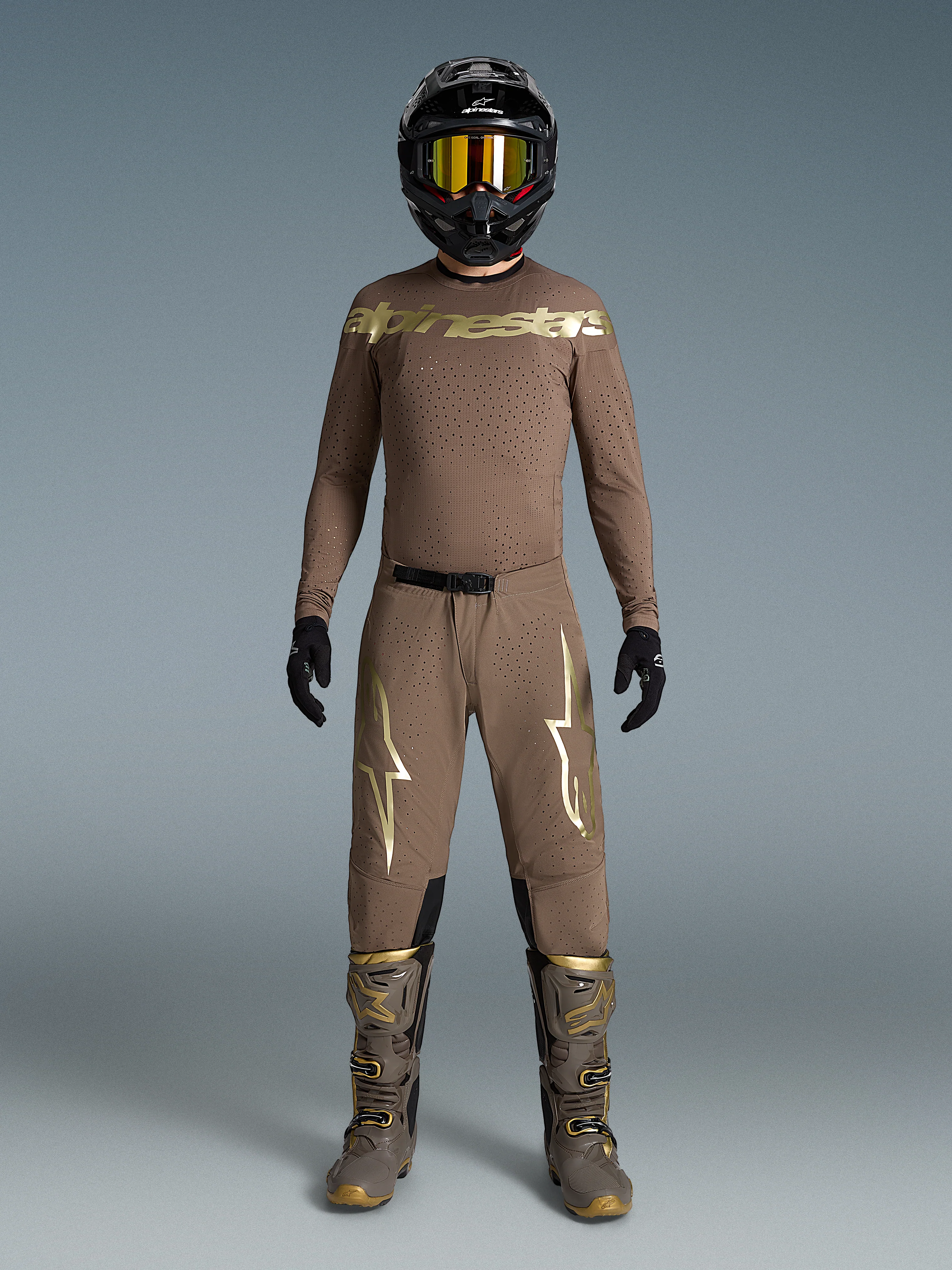 Conjunto Supertech Air Gold Edição Limitada
