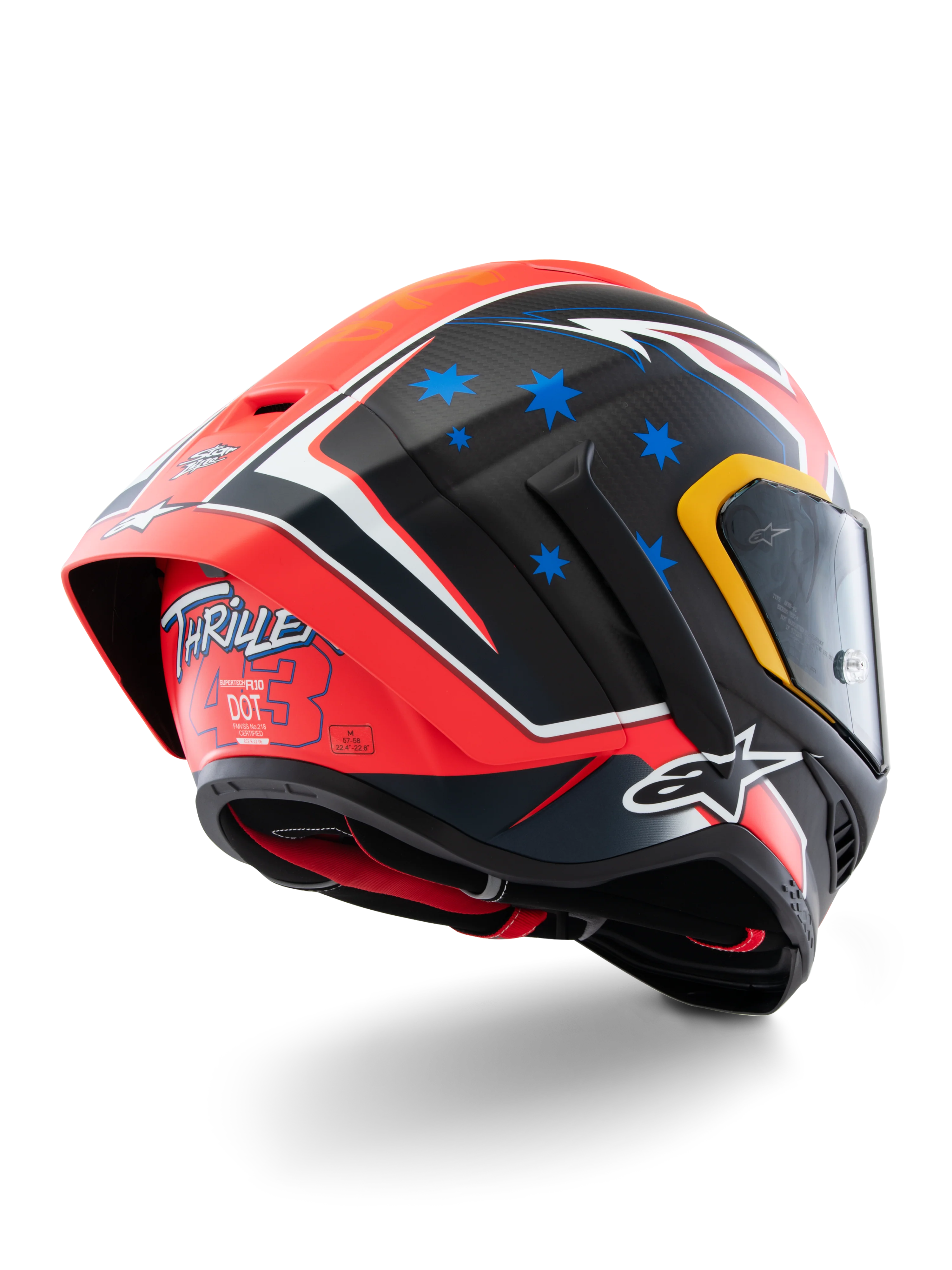 Capacete Supertech R10 Miller Edição Limitada - Image 3